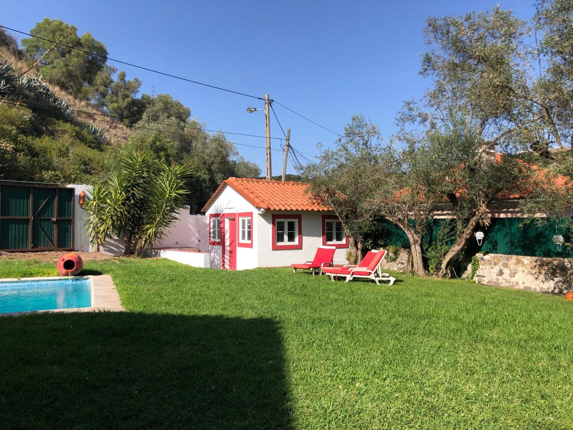 Lisbon Cozy House W/Garden And Pool Villa Valejas Bagian luar foto